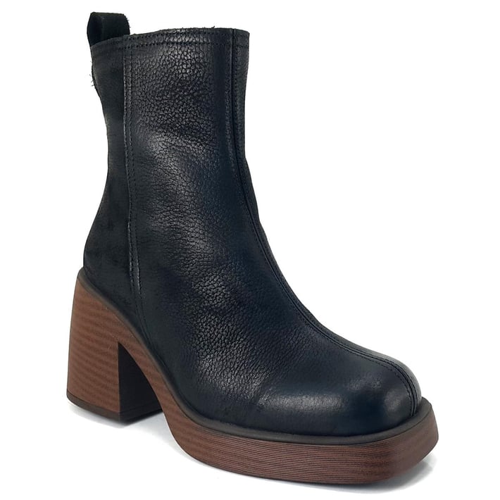 Mammamia 4620 24KB Kadın Günlük Bot - Siyah Nubuk nehironline