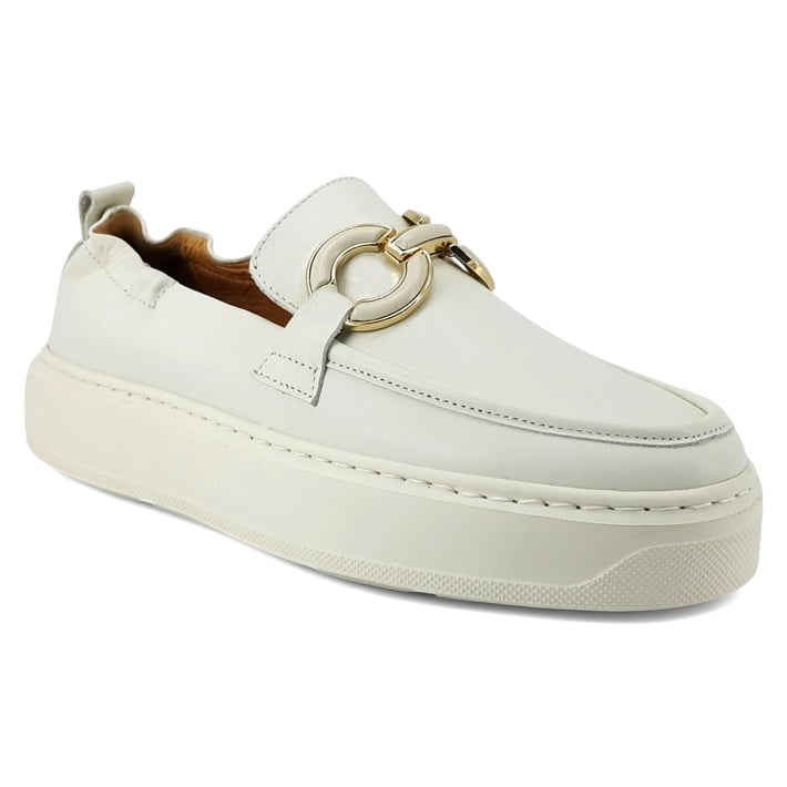 Mammamia 610 25YA Kadın Günlük Ayakkabı Krem nehironline