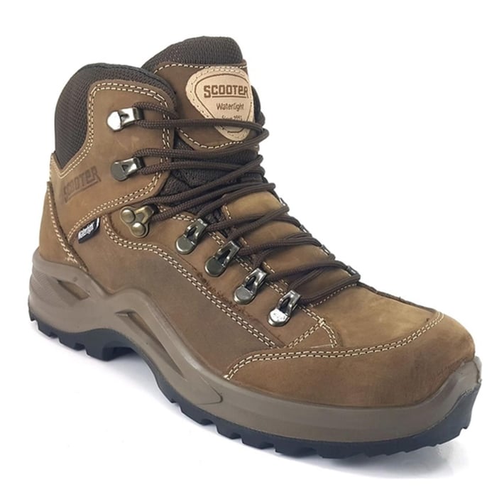 Самокат 1219 22 КБ водонепроницаемый мужской ботинок песочный нубук