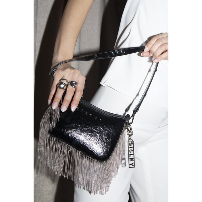 Sisley Sly 196 Kadın Kol Çantası Siyah nehironline