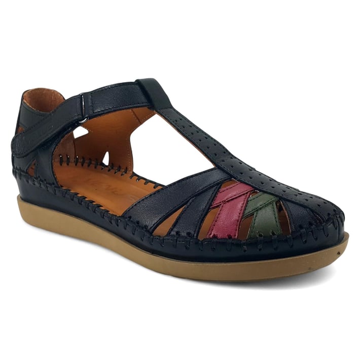 Venüs 25033540 25YS Kadın Günlük Sandalet Siyah nehironline