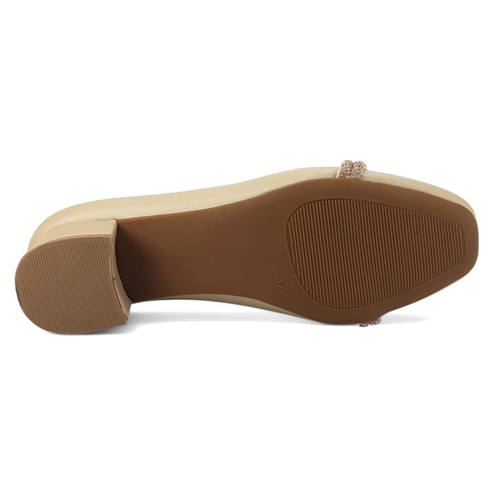 Beety 018 017 25YA Kadın Abiye Ayakkabı Nude nehironline