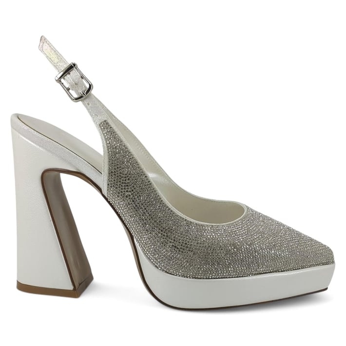 Beety 1280 25YA Kadın Abiye Ayakkabı Sedef nehironline