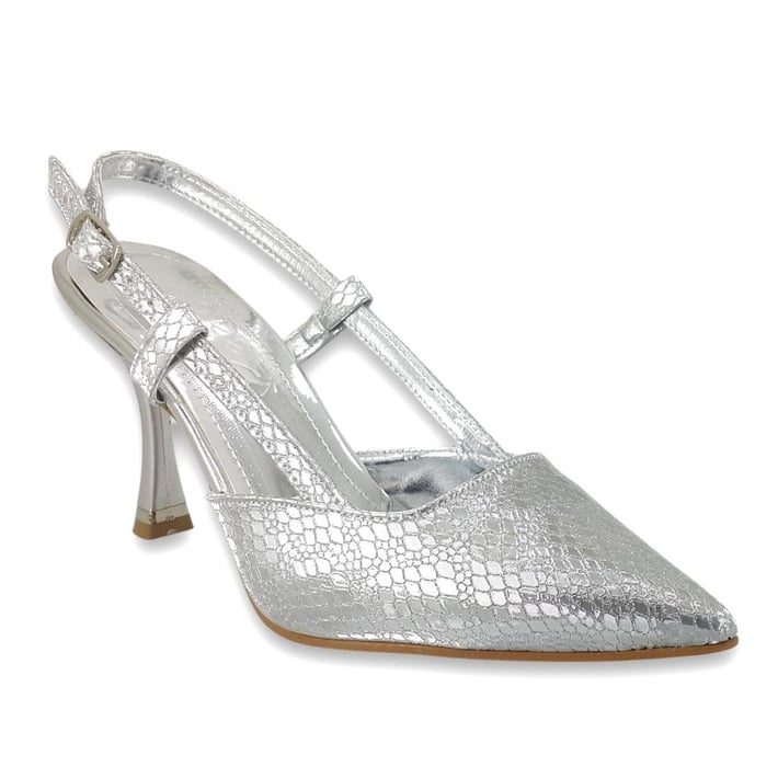 Beety 194 615 24KA Kadın Abiye Ayakkabı - Gümüş nehironline