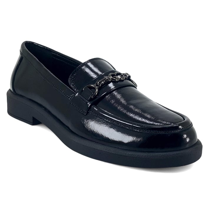 Beety 258 25KA Kadın Günlük Ayakkabı Siyah Rugan nehironline