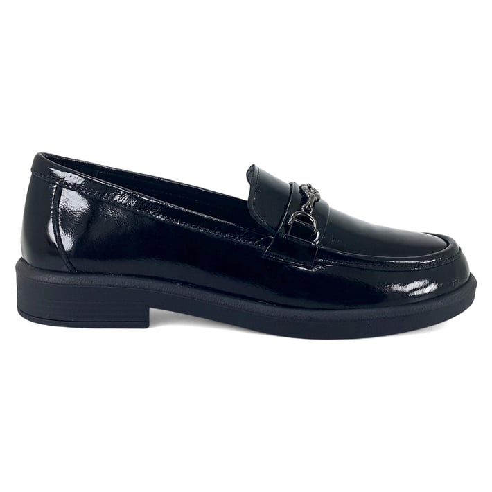 Beety 258 25KA Kadın Günlük Ayakkabı Siyah Rugan nehironline