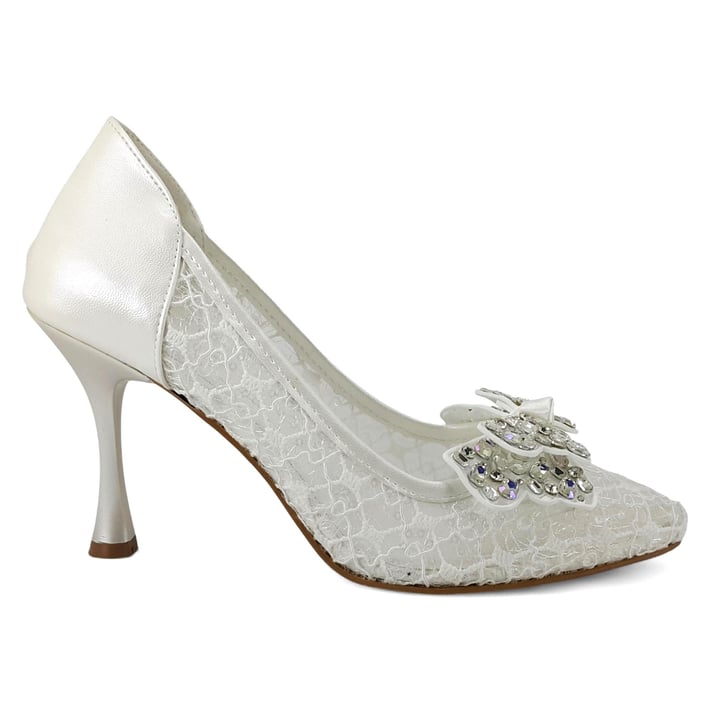 Beety 26 25KA Kadın Abiye Ayakkabı Sedef nehironline