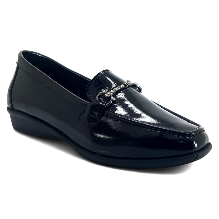 Beety 3102 25KA Kadın Günlük Ayakkabı Siyah Rugan nehironline