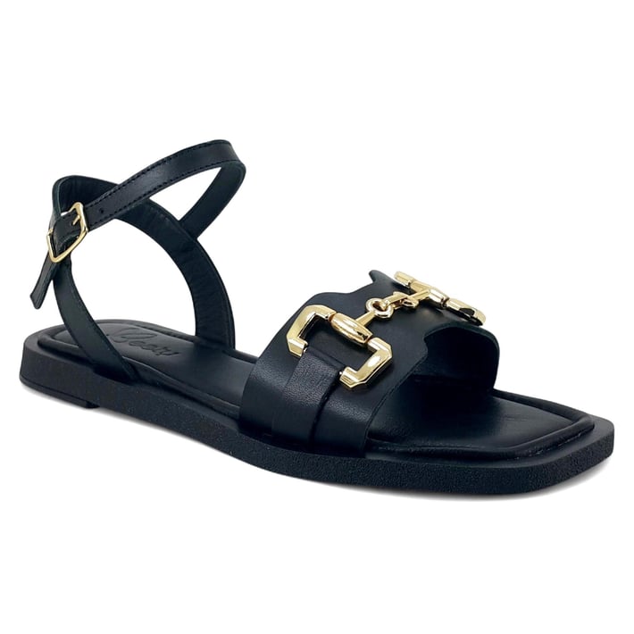 Beety 386 25YS Kadın Günlük Sandalet Siyah nehironline