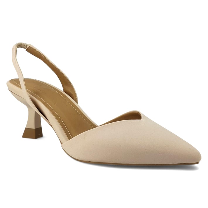 Beety 525 25YA Kadın Abiye Ayakkabı Bej nehironline