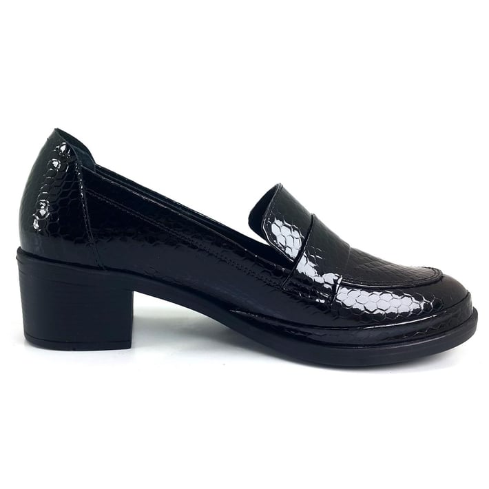 Beety 550 24KA Kadın Günlük Ayakkabı - Siyah Rugan nehironline
