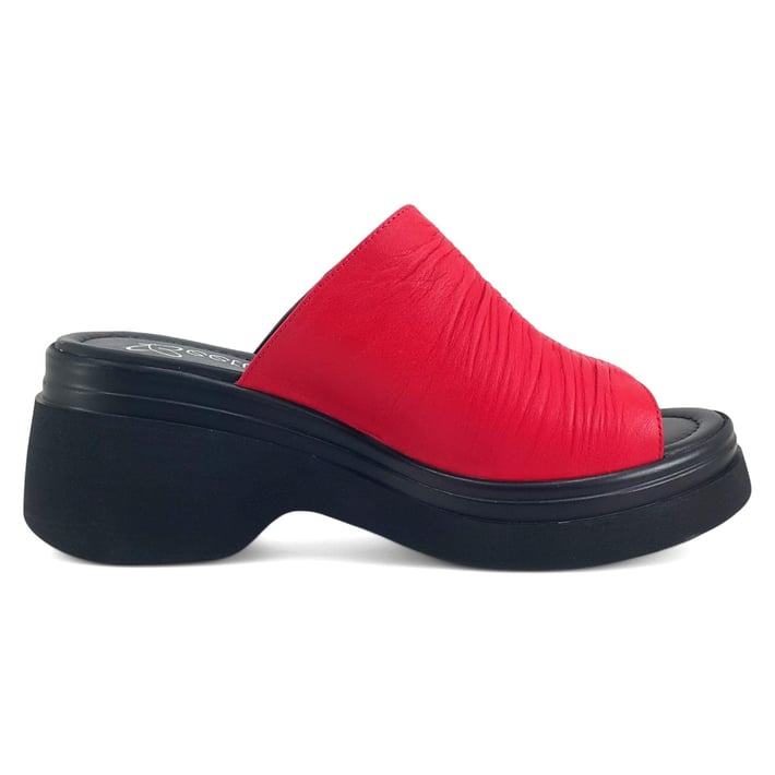 Beety 64012 25YT Kadın Günlük Terlik Kırmızı nehironline