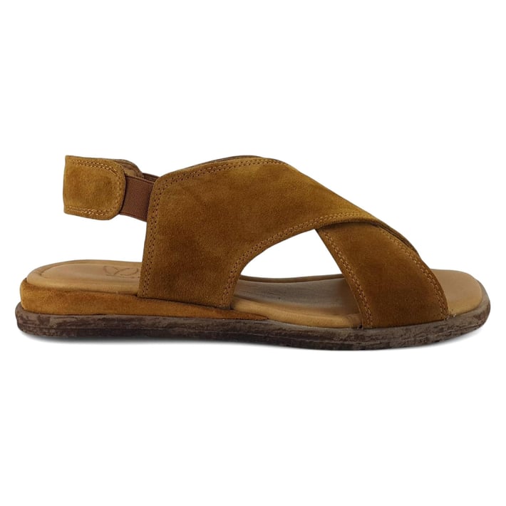 Beety 706 25YS Kadın Günlük Sandalet Taba Süet nehironline