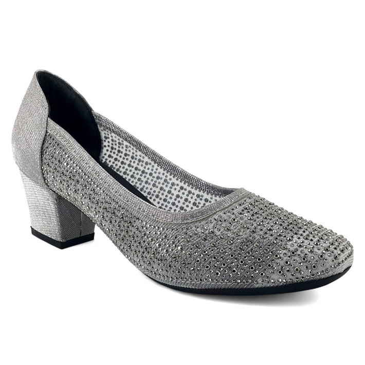 Beety 86005 25KA Kadın Abiye Ayakkabı Platin nehironline