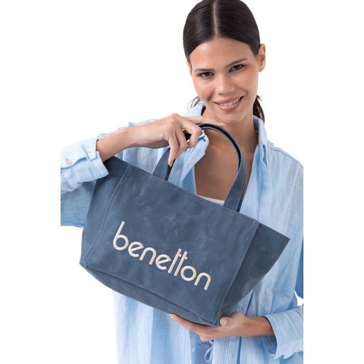 Benetton Bnt 1102 Kadın El Çantası Lacivert nehironline