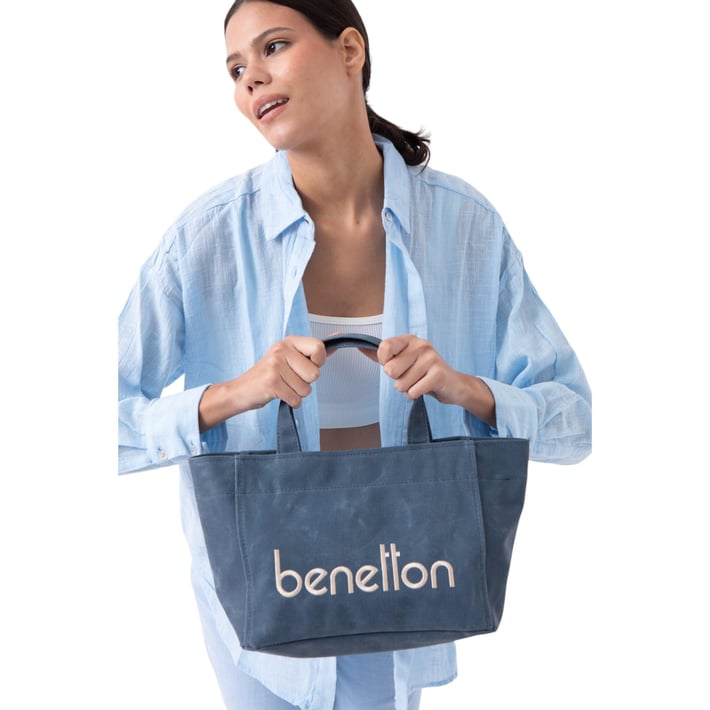 Benetton Bnt 1102 Kadın El Çantası Lacivert nehironline