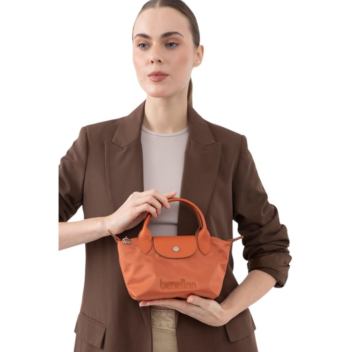 Benetton Bnt 1360 Kadın El Çantası Turuncu nehironline
