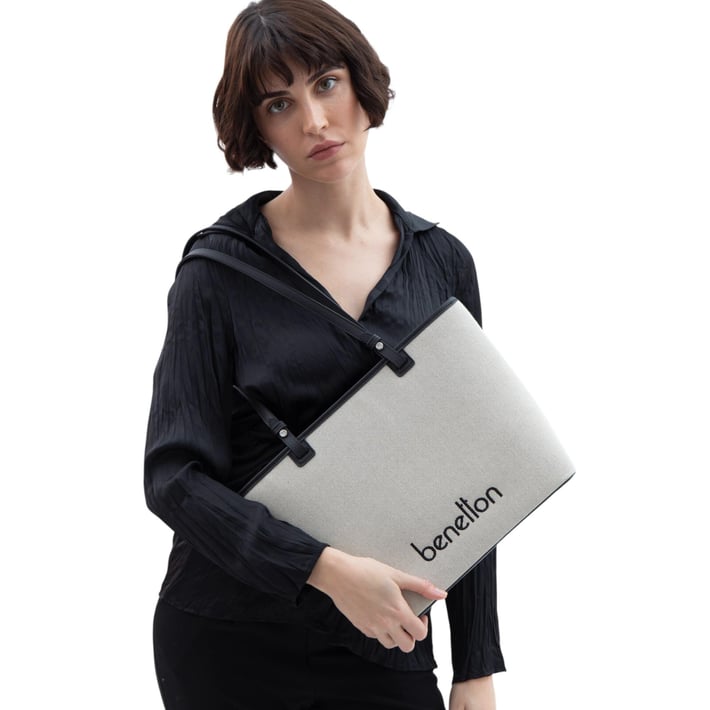 Benetton Bnt 1542 Kadın Kol Çantası Siyah nehironline