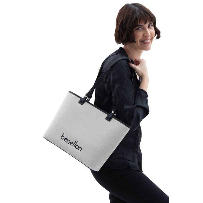 Benetton Bnt 1542 Kadın Kol Çantası Siyah nehironline