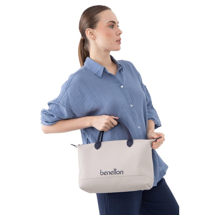 Benetton Bnt 1612 Kadın Kol Çantası Taş Lacivert nehironline