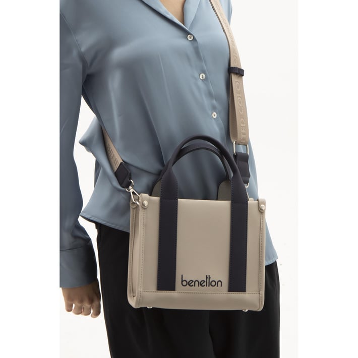 Benetton Bnt 1620 Kadın Kol Çantası Taş Lacivert nehironline