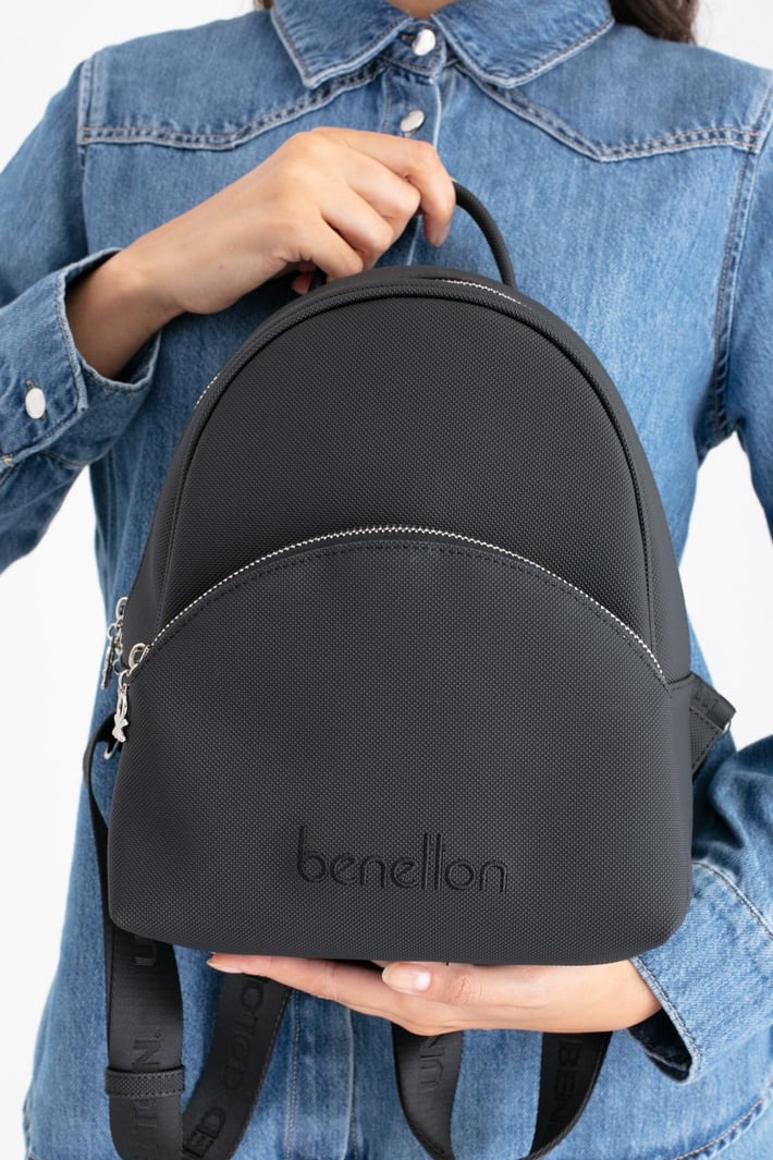 Benetton Bnt 1676 Kadın Sırt Çantası Siyah nehironline