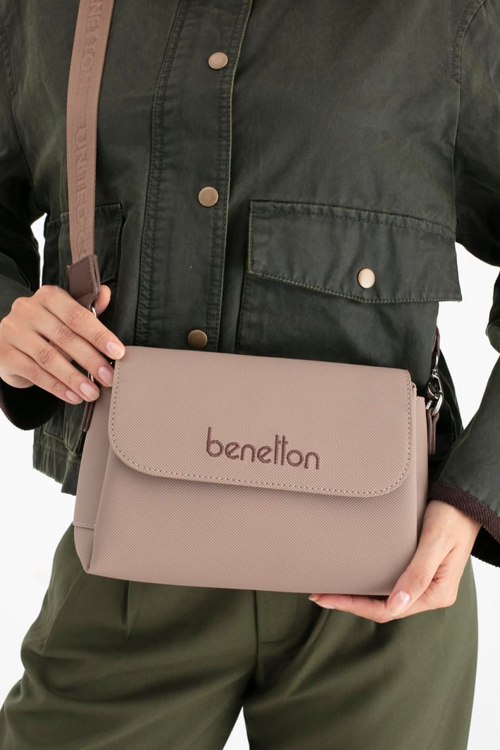 Benetton Bnt 1677 Kadın Kol Çantası Vizon nehironline