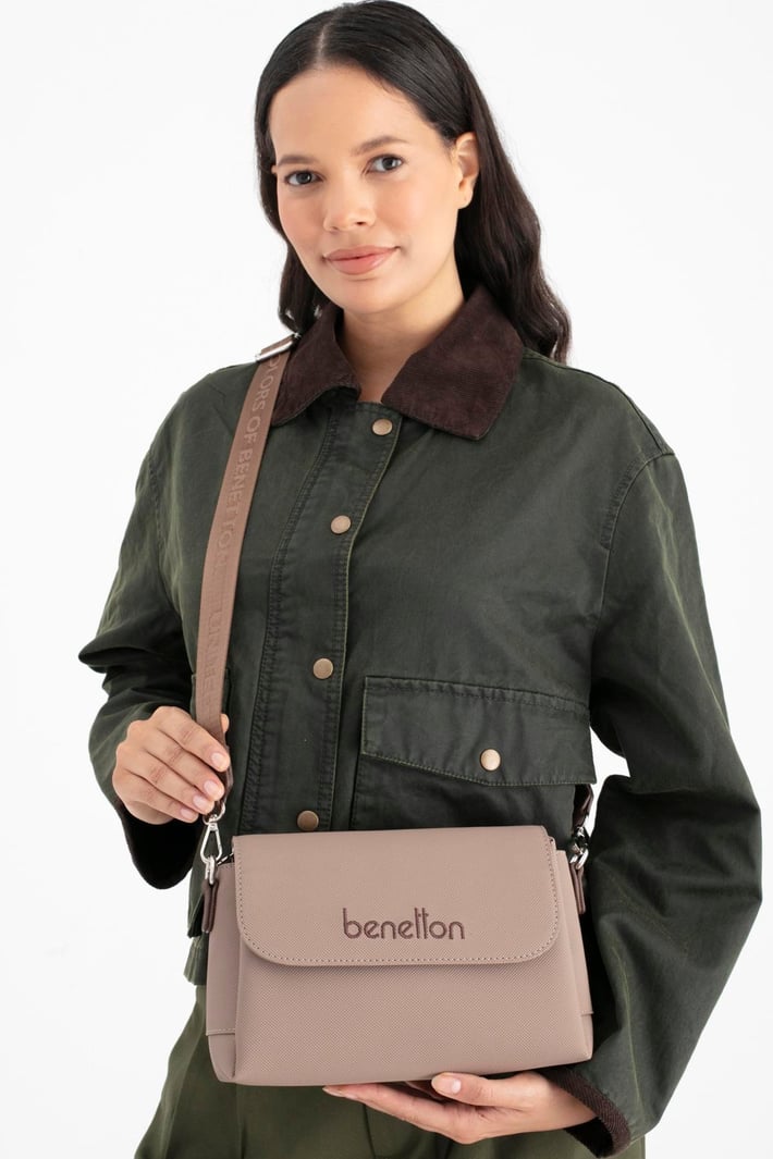 Benetton Bnt 1677 Kadın Kol Çantası Vizon nehironline