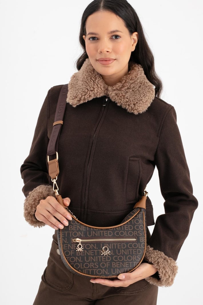 Benetton Bnt 1685 Kadın Kol Çantası Kahverengi nehironline