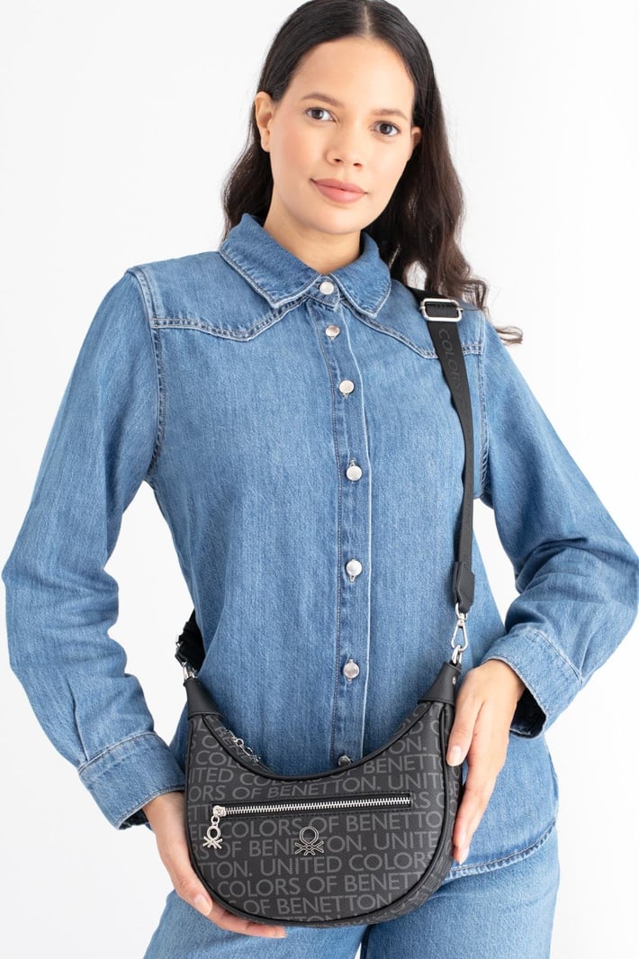 Benetton Bnt 1685 Kadın Kol Çantası Siyah nehironline