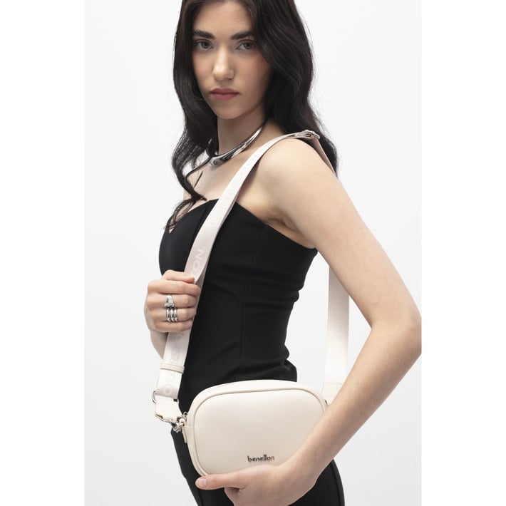 Benetton Bnt 1839 Kadın Kol Çantası Bej nehironline