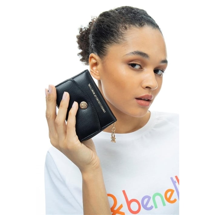 Benetton Bnt 668 Kadın Cüzdan - Siyah nehironline