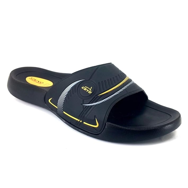 Ceyo 9100 8 Anatomik Günlük Erkek Terlik - Siyah nehironline