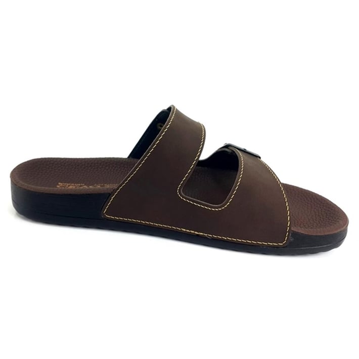 Ceyo Bahama 10 Anatomik Erkek Terlik - Kahverengi nehironline