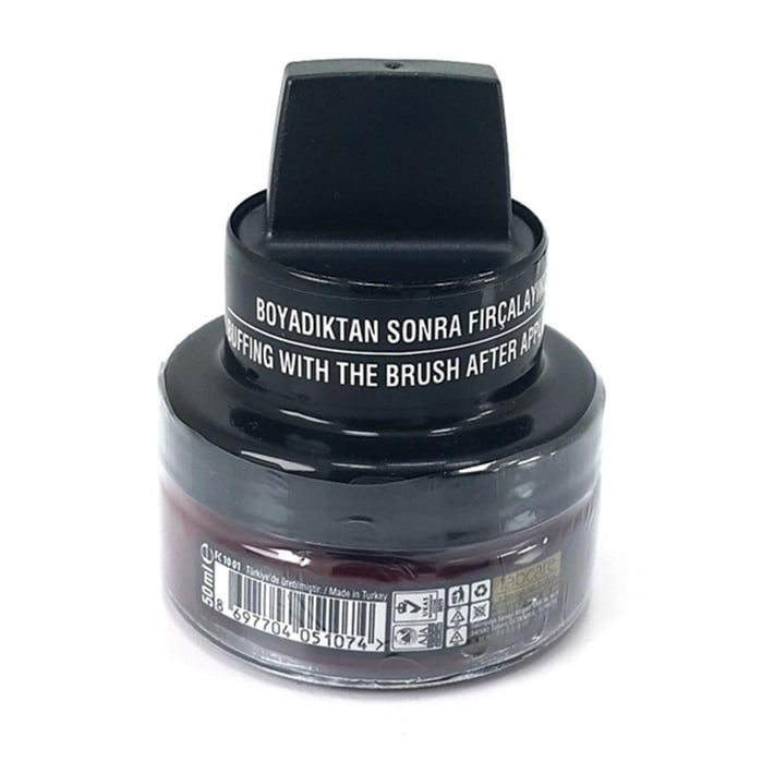 Fabcare Cam Kavanoz Krem Deri Ayakkabı Boyası - Bordo nehironline