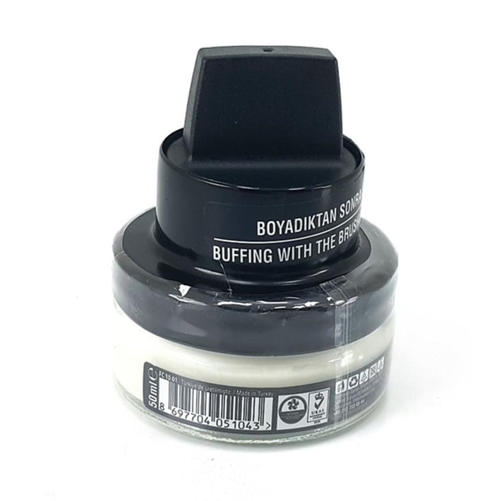 Fabcare Cam Kavanoz Krem Deri Ayakkabı Boyası - Naturel nehironline