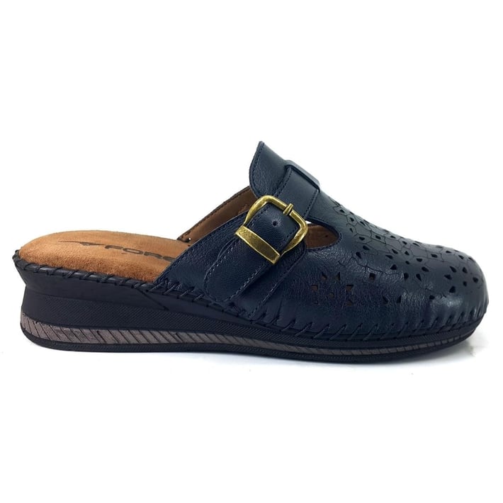 Forelli Cary 24KT Kadın Anatomik Günlük Terlik - Lacivert nehironline