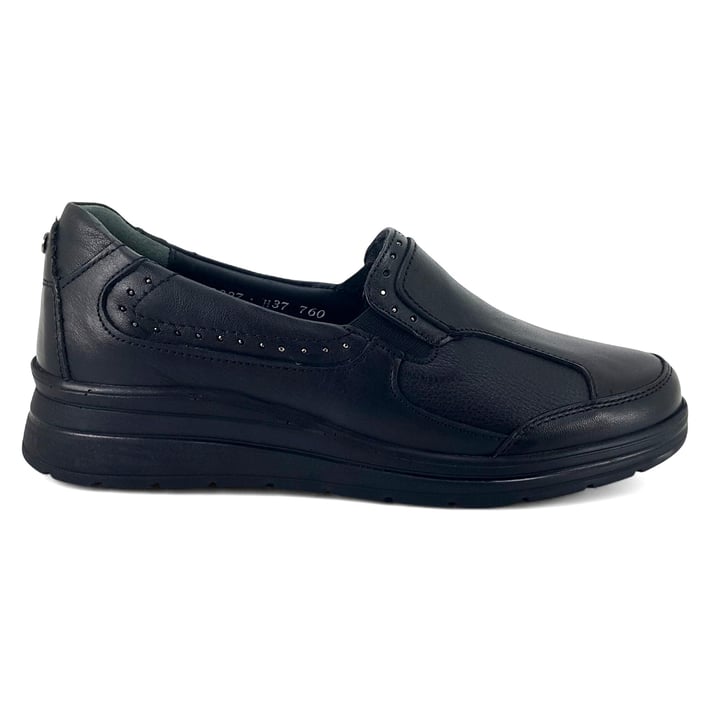 Forelli Faye 25KA Kadın Anatomik Günlük Ayakkabı Siyah nehironline