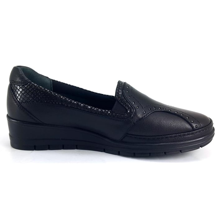 Forelli Mimoza 24KA Kadın Anatomik Günlük Ayakkabı - Siyah nehironline