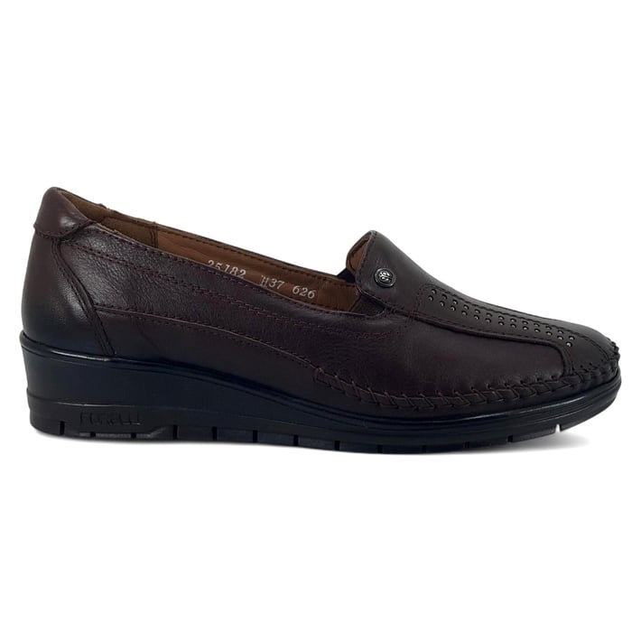 Forelli Moriza 25YA Kadın Anatomik Günlük Ayakkabı Kahverengi nehironline