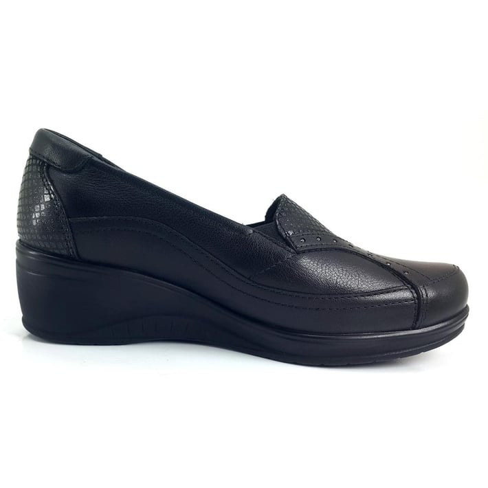 Forelli Rosa 24KA Kadın Anatomik Günlük Ayakkabı - Siyah nehironline