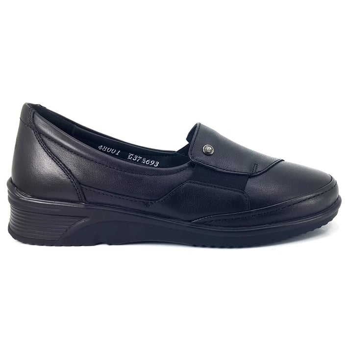 Forelli Terte 24KA Kadın Anatomik Günlük Ayakkabı - Siyah nehironline