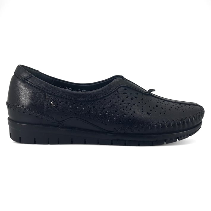 Forelli Twın 25YA Kadın Anatomik Günlük Ayakkabı Siyah nehironline