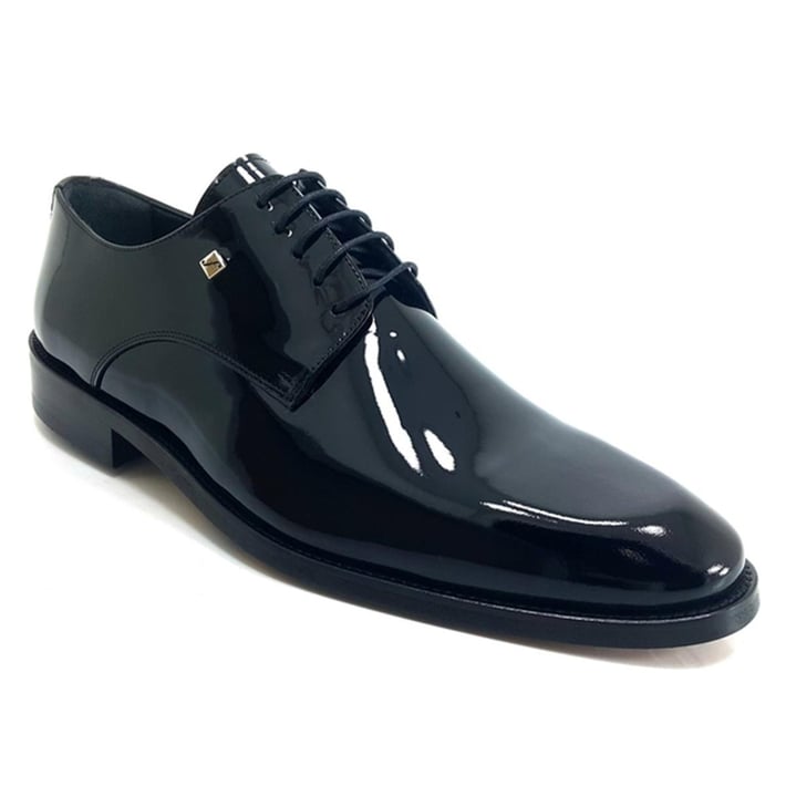 Fosco 8003 Klasik Erkek Ayakkabı - Siyah Rugan nehironline