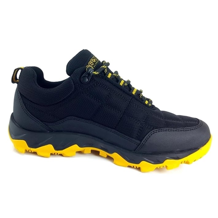 Greyder 00171 Su Geçirmez Garson Ayakkabı - Siyah Sarı nehironline