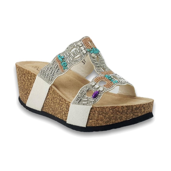 Guja 101 25YT Kadın Günlük Terlik - Gümüş nehironline