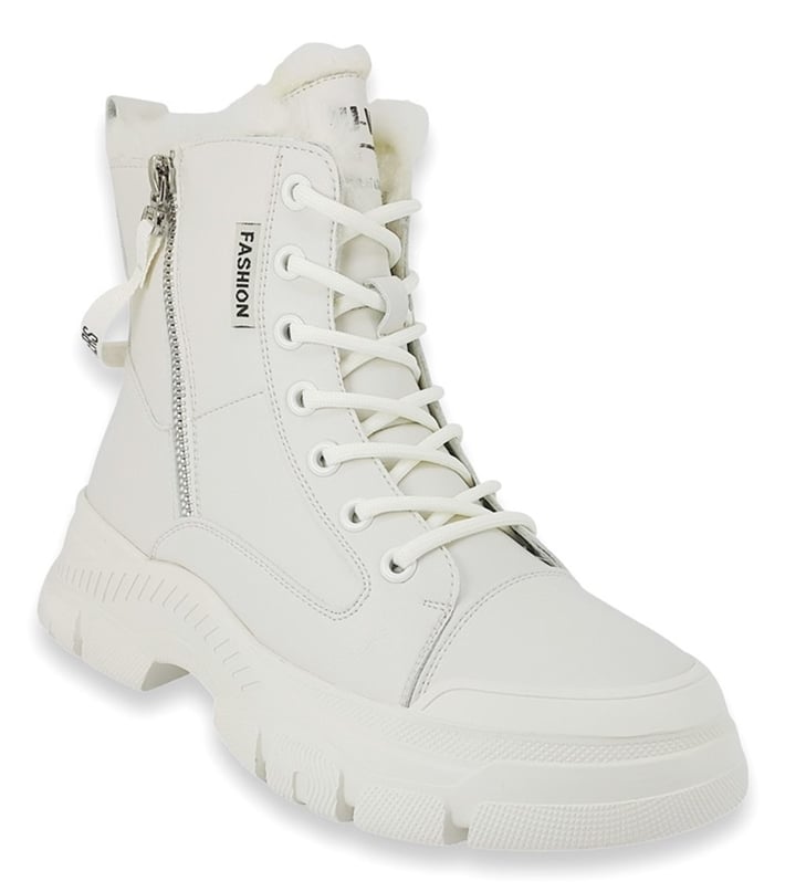 Guja 317 Günlük Bayan Sneaker Ayakkabı-Beyaz nehironline