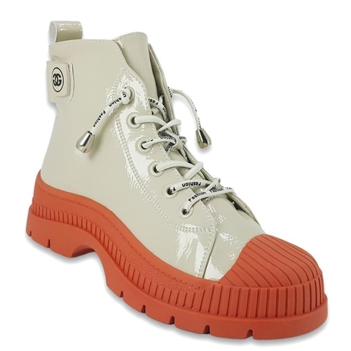 Guja 348 22KB Sneaker Spor Günlük Bayan Bot - Turuncu nehironline