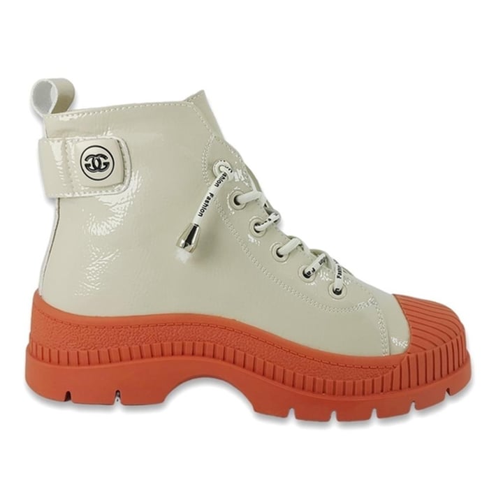 Guja 348 22KB Sneaker Spor Günlük Bayan Bot - Turuncu nehironline