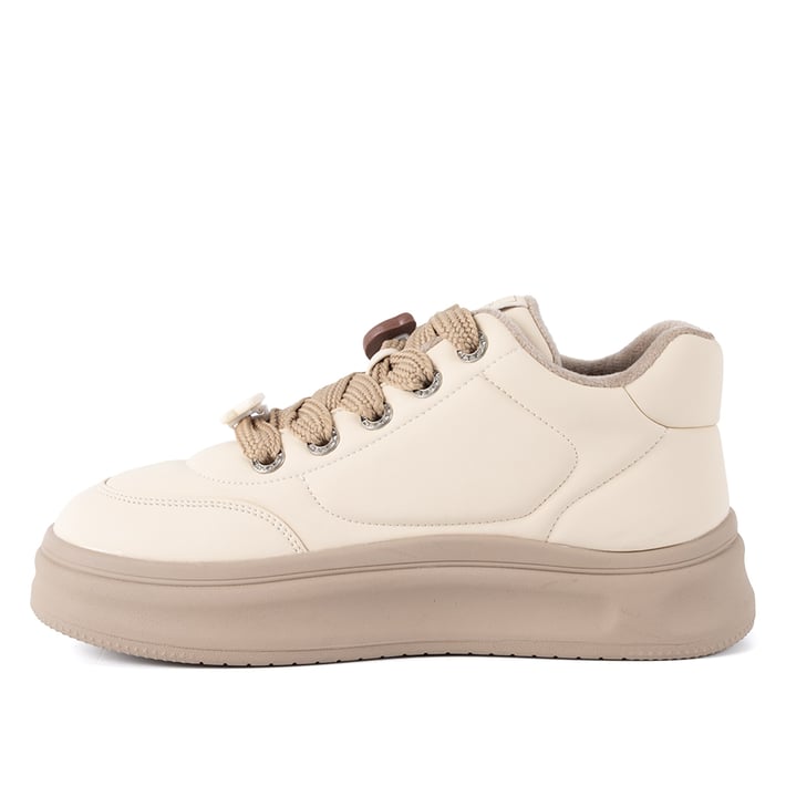 Guja 421 26KA Kadın Sneaker Günlük Ayakkabı Bej nehironline